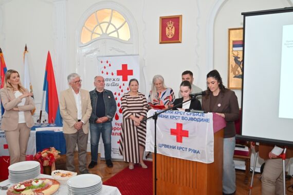 Dodela priznanja višestrukim davaocima krvi