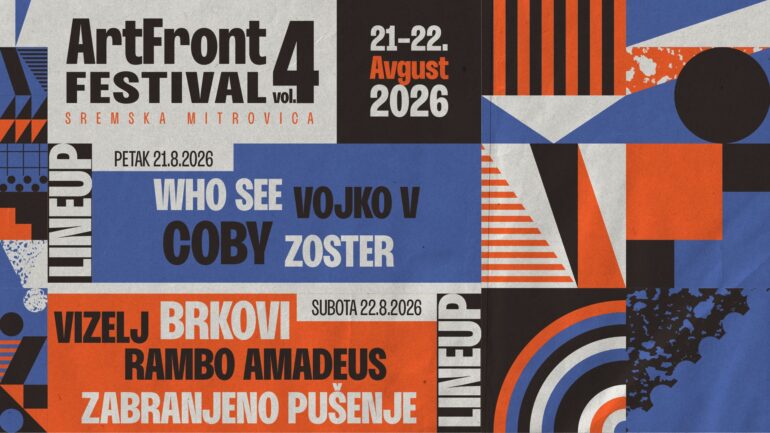Art Front festival 21. i 22. avgusta u Sremskoj Mitrovici