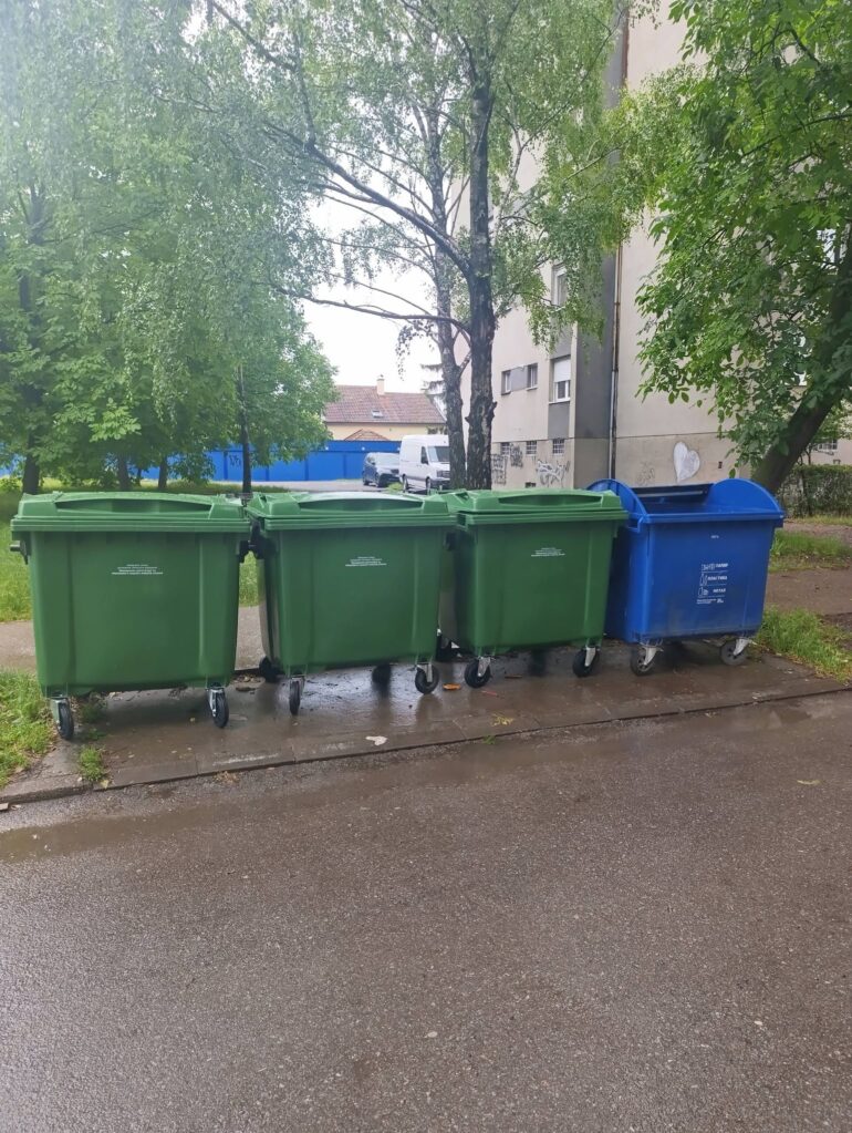 U naseljima “Matije Huđi” i “Orao”: Novi kontejneri za čistiji grad