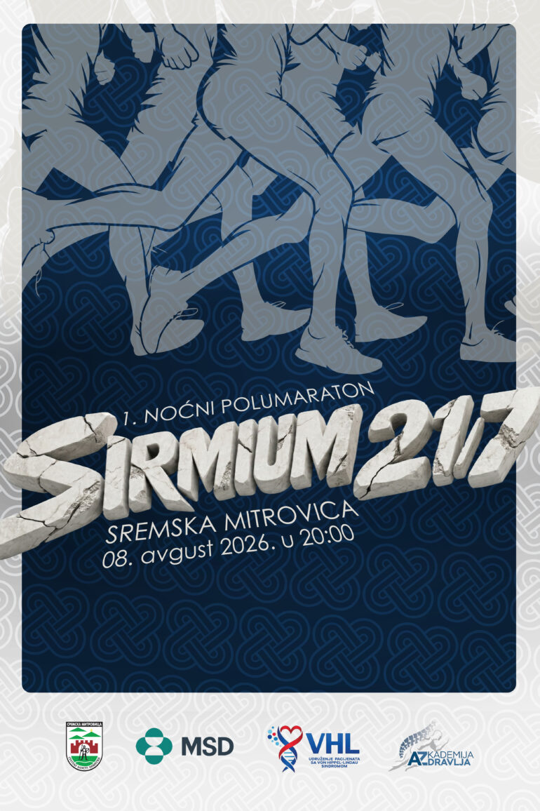 Prvi noćni polumaraton „Sirmium 21/7“ u subotu 8. avgusta
