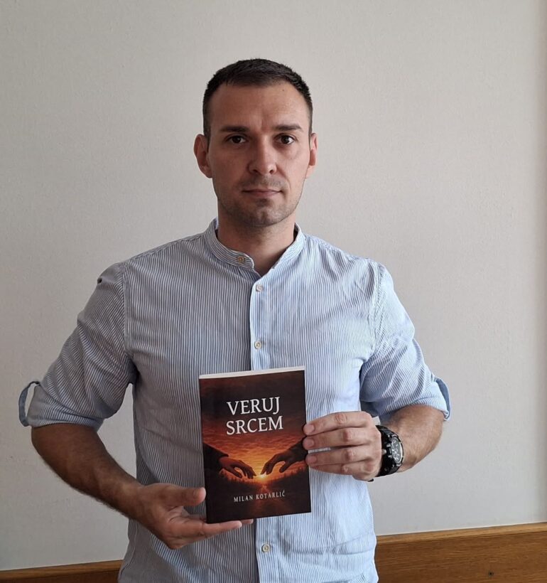 Milan Kotarlić objavio prvi roman: Priča o životu, ljubavi i porodici