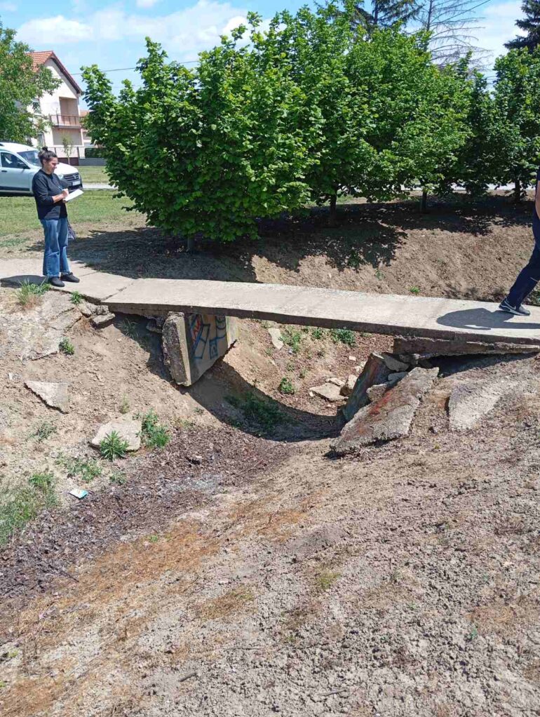 Veliki Radinci: Sanacija propusnih staza i dodatni radovi
