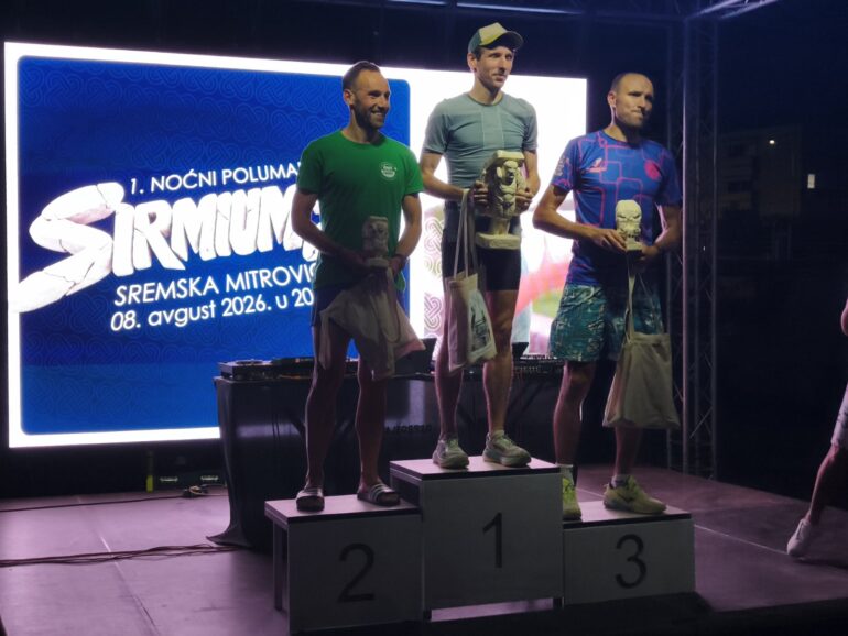 Vjačeslav Sokolov najbrži na prvom Noćnom polumaratonu Sirmium 21/7