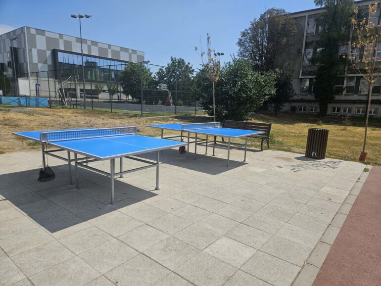 Stolovi za stoni tenis i tekbol besplatni za sve građane