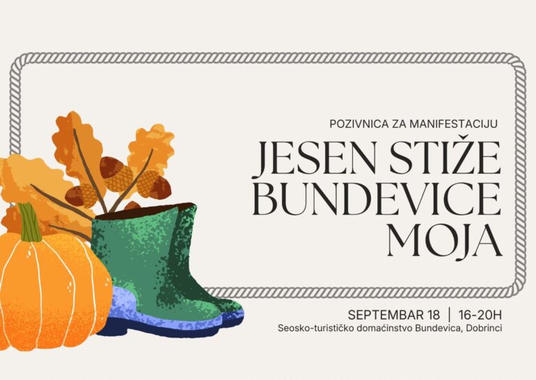 Jesen stiže, bundevice moja!