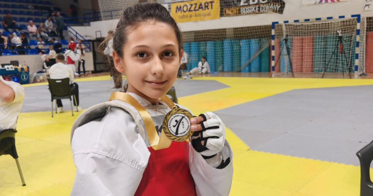 Pećinčanka Nikolina Marković ponovo na pobedničkom postolju
