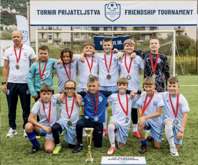 Drugo mesto za mlade fudbalere Slobode u Herceg Novom