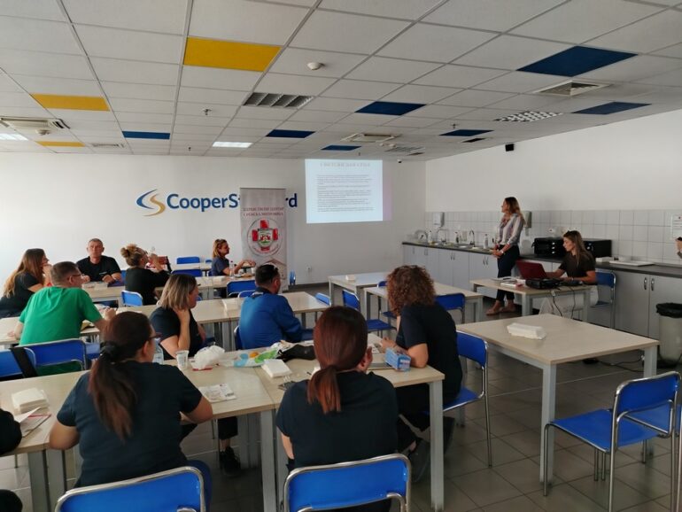 Svetski dan srca obeležen predavanjem i merenjem pritiska u „Cooper Standardu“