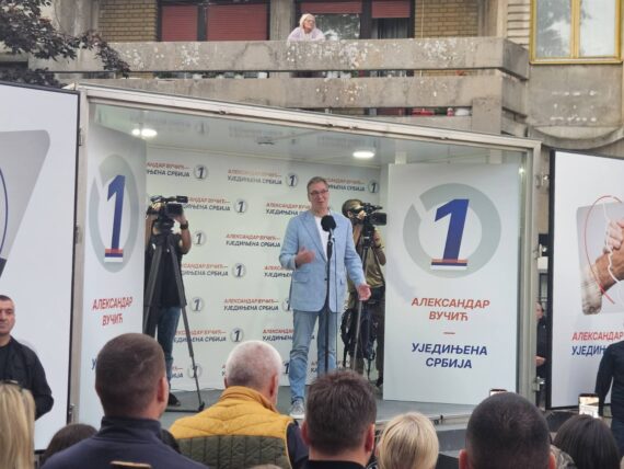 IZBORI 2026: Vučić u Sremskoj Mitrovici