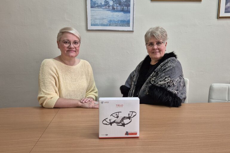 Donacija Rotari kluba: Dron za gimnazijalce